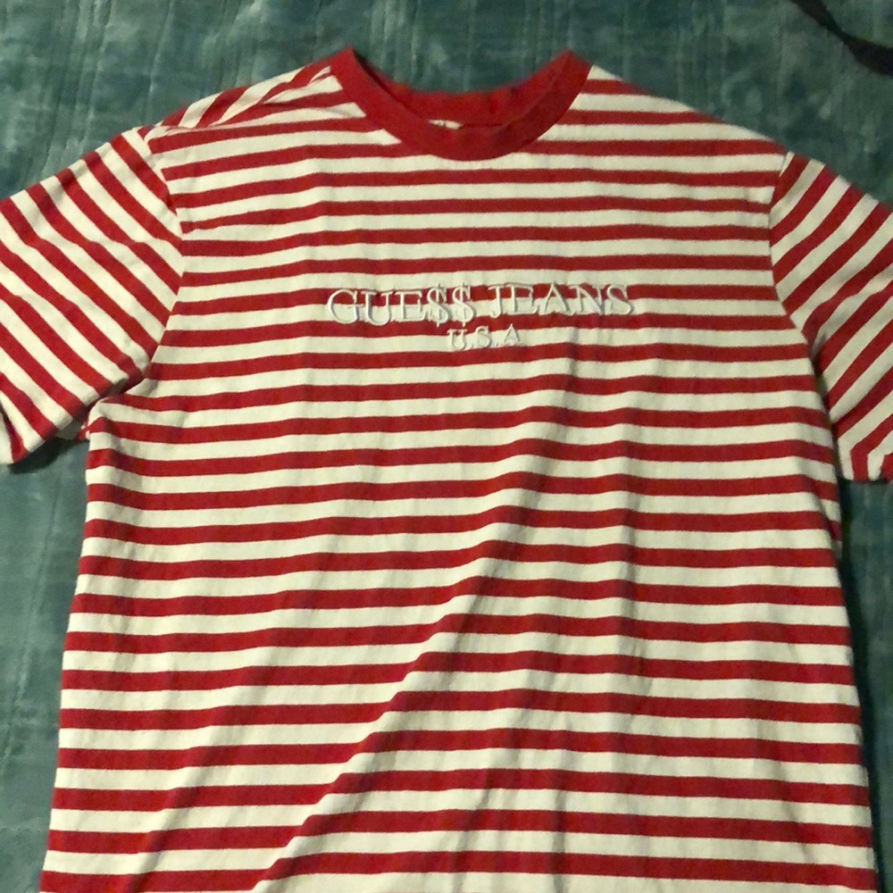 Guess Asap Rocky Striped Shirt!